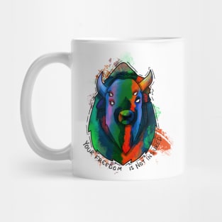 Insured Freedom Bison Mug